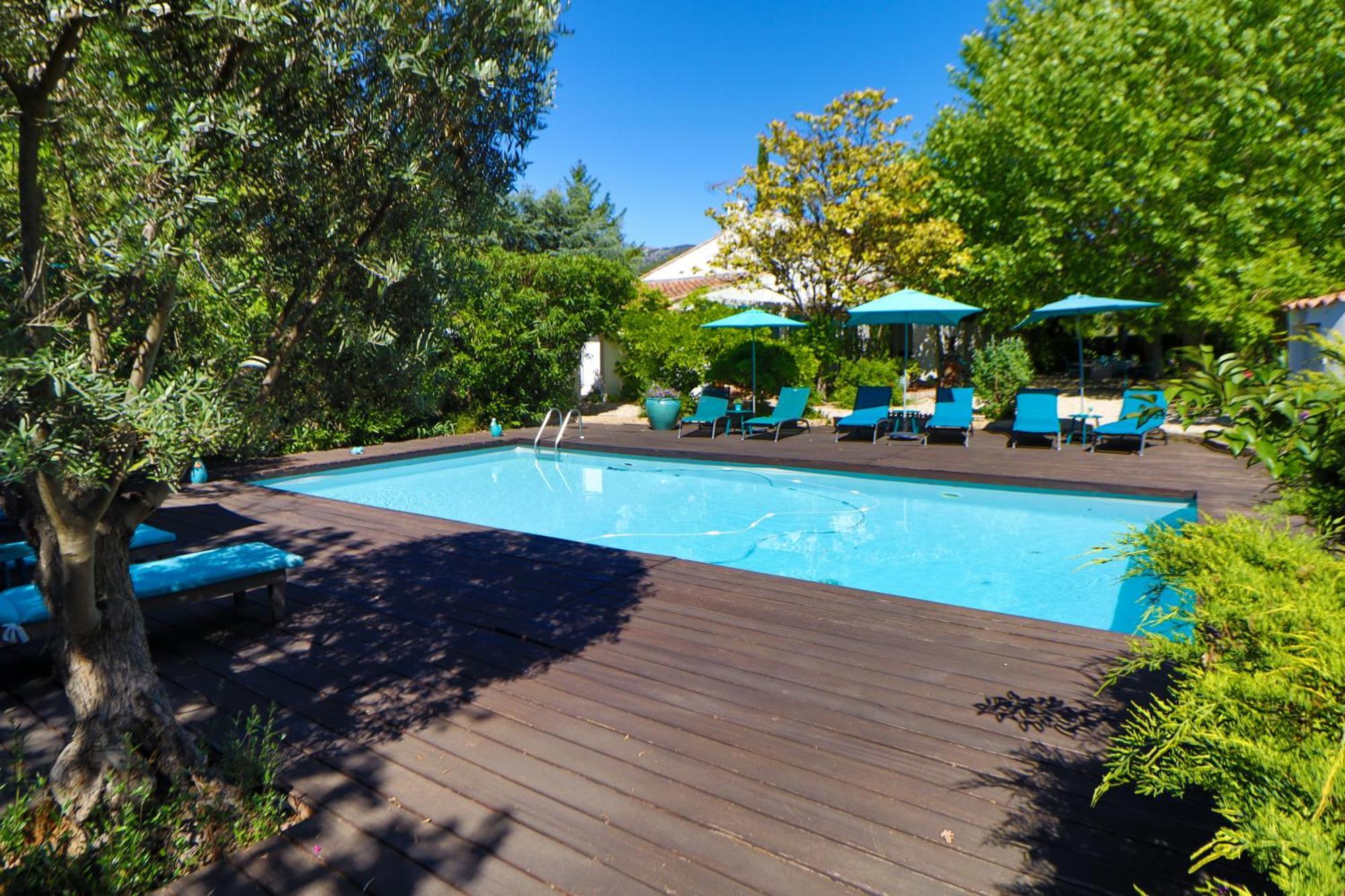 Le Mas De Bertagne Studio Kitchenette Terrasse Piscine Gémenos Eksteriør billede